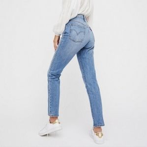Levis High Rise 501 Skinny